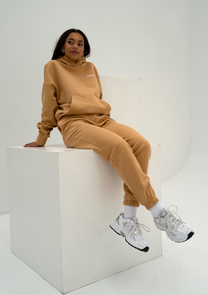 Pure - Bluza z kapturem Amber Yellow