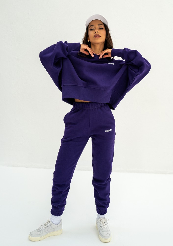 Shore - Deep purple sweatshirt