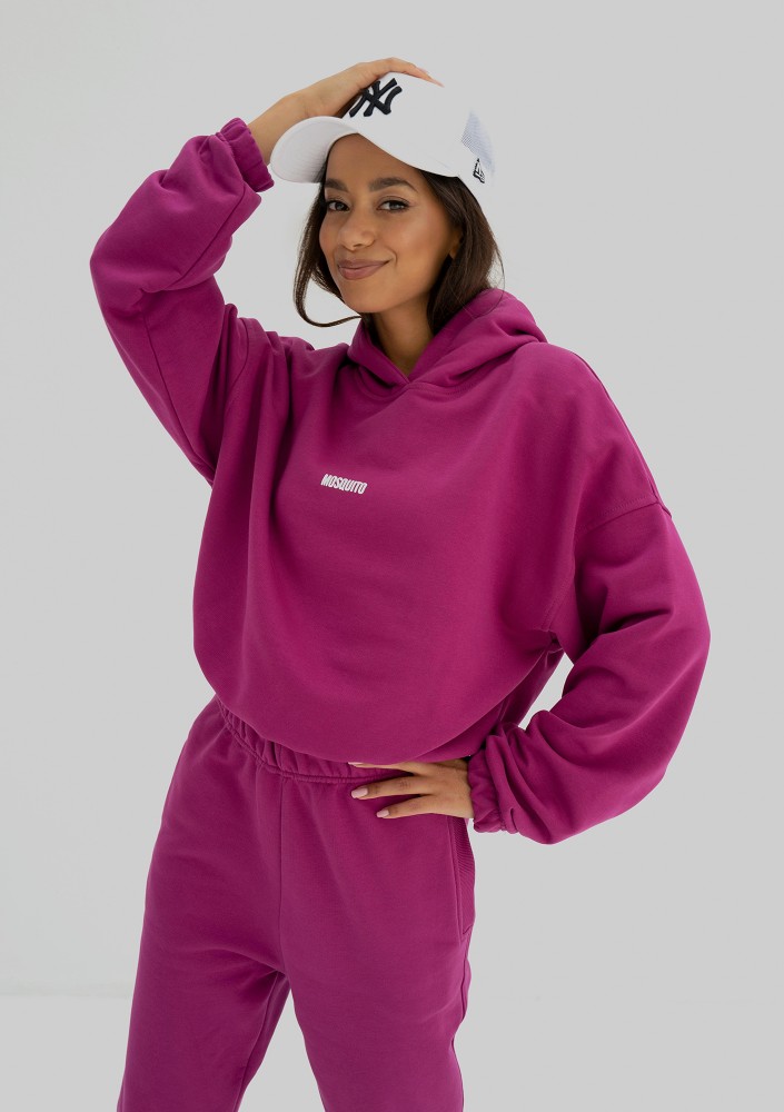 Icon - Bluza z kapturem i ściągaczem Blueberry