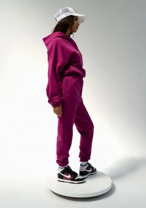 Icon - Bluza z kapturem i ściągaczem Blueberry
