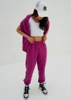 Icon - Blueberry pink sweatpants
