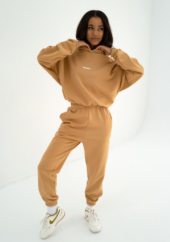 Icon - Bluza z kapturem i ściągaczem Amber Yellow