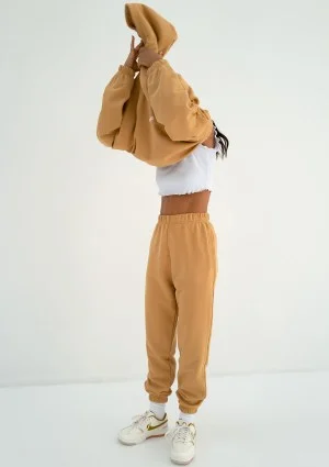 Icon - Spodnie dresowe Amber Yellow