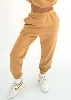 Icon - Spodnie dresowe Amber Yellow