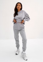 Pure - Spodnie dresowe Grey Melange