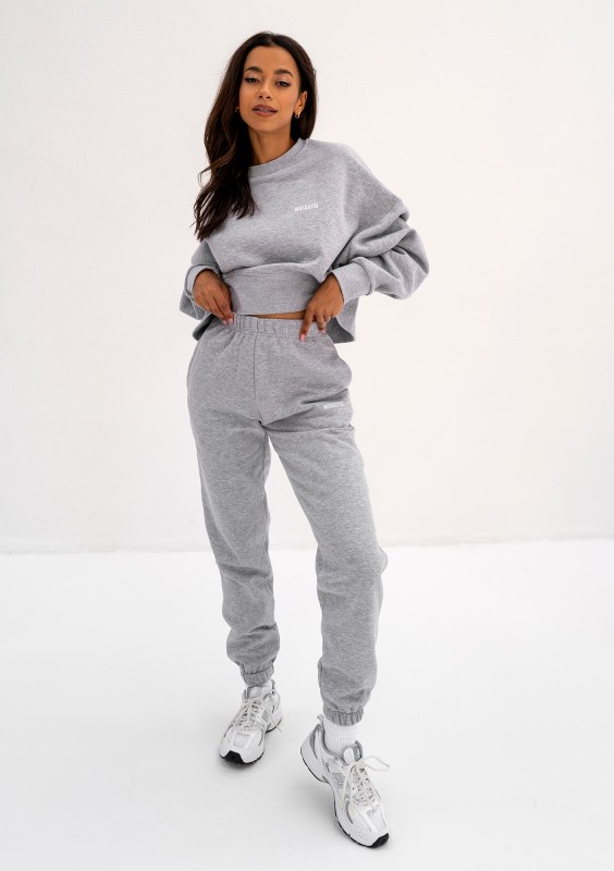 Pure - Grey melange sweatpants