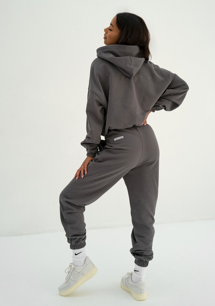 Icon - Dark stone grey sweatpants