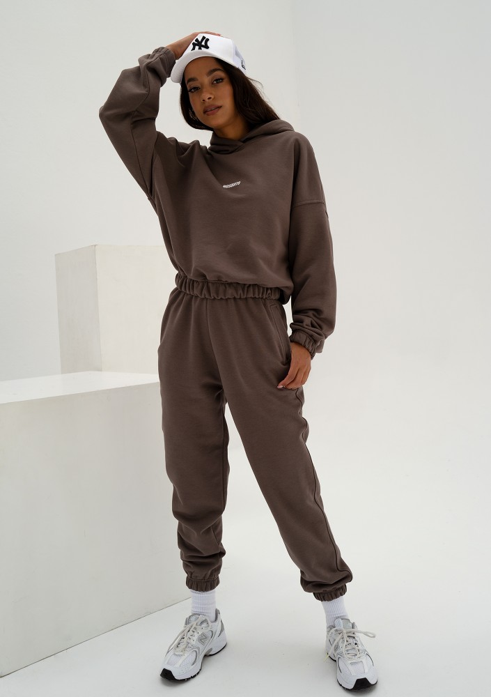 Icon - Savannah tan brown sweatpants