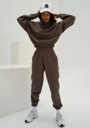 Icon - Savannah tan brown sweatpants