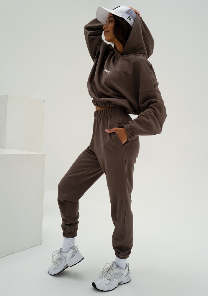 Icon - Savannah tan brown sweatpants