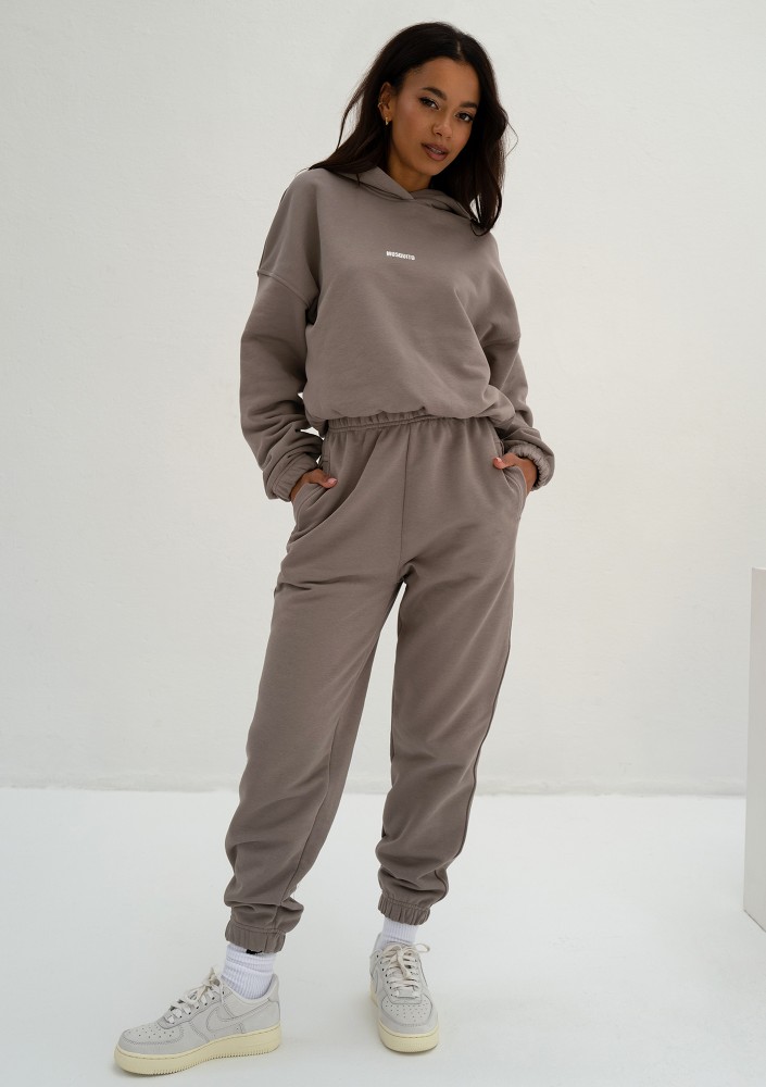 Icon - Simply taupe beige hoodie