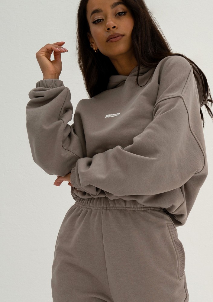 Icon - Simply taupe beige hoodie