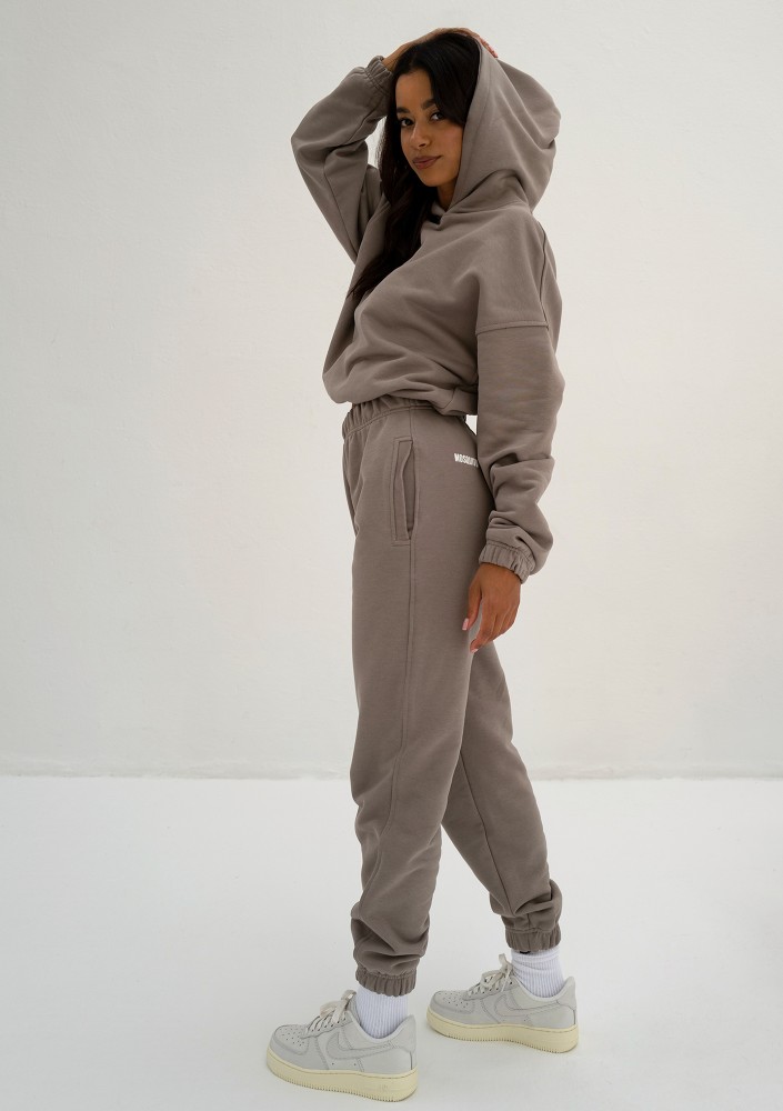 Icon - Simply taupe beige hoodie