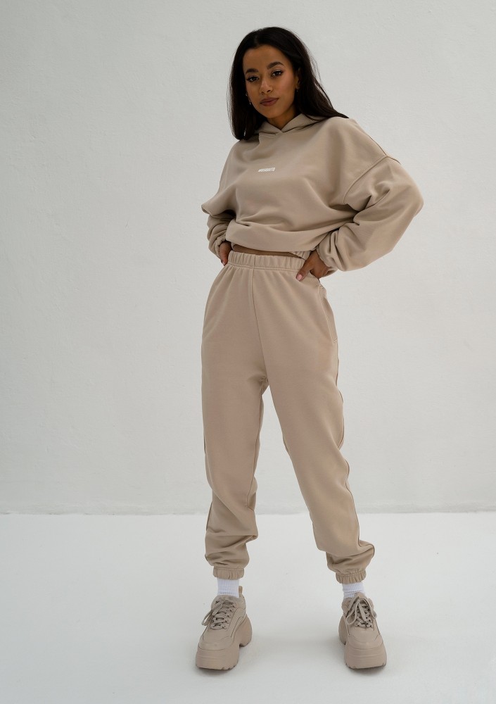Icon - Sand beige sweatpants