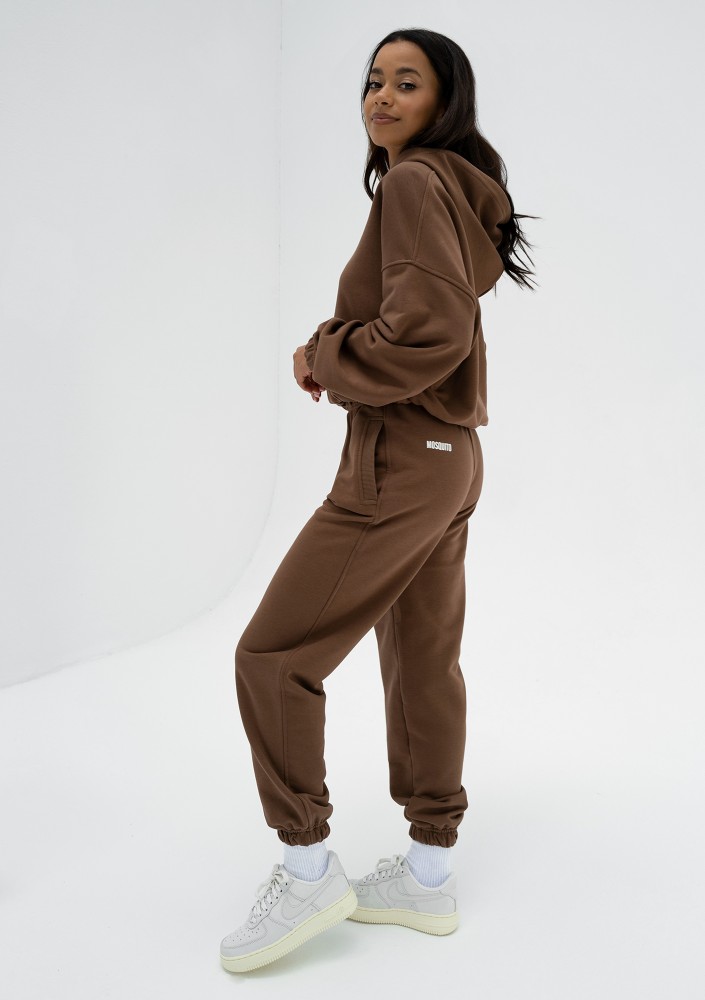 Icon - Spodnie dresowe Choco Brown
