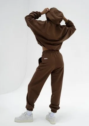 Icon - Spodnie dresowe Choco Brown