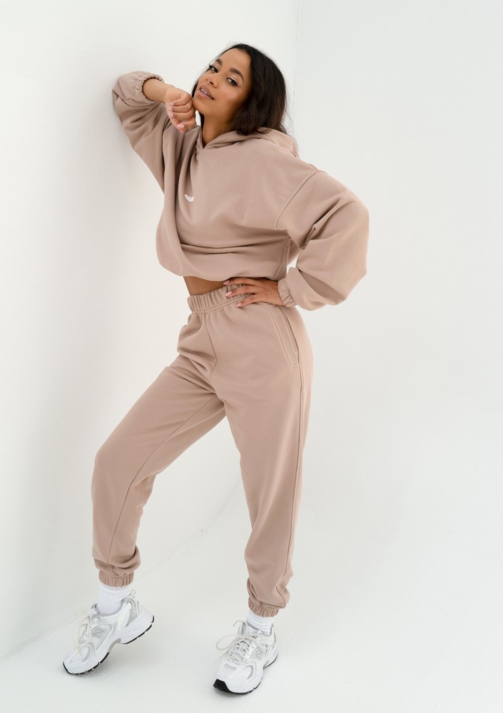 Icon - Latte beige hoodie