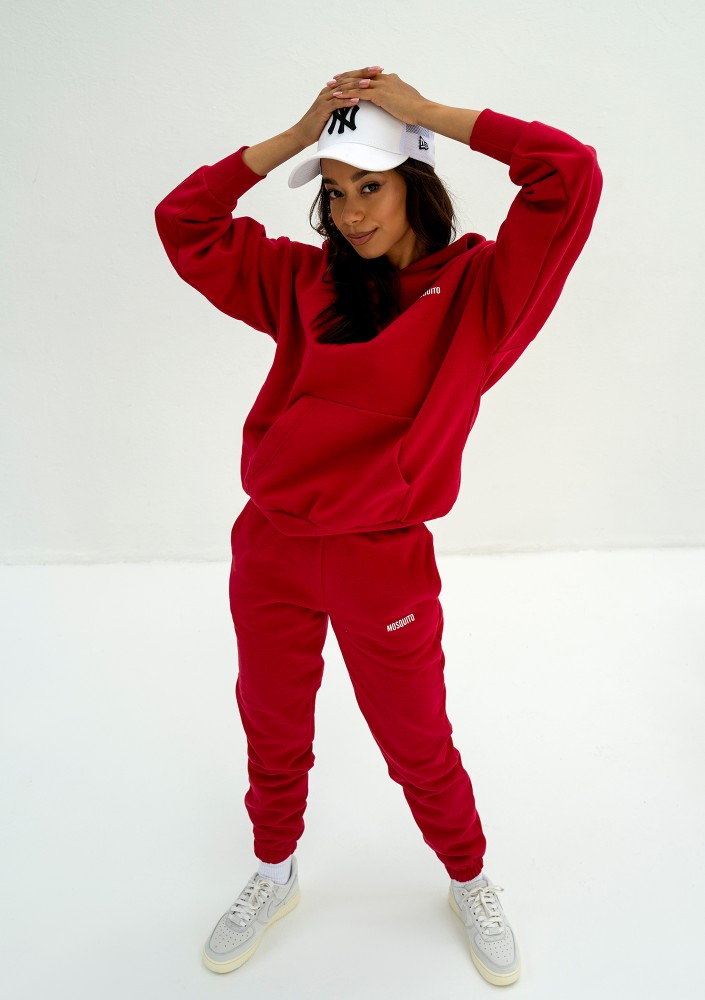 Pure -  Cherry red sweatpants