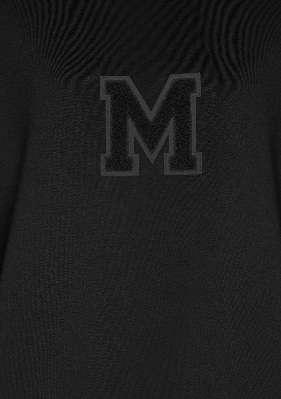 Vibe - Black oversize sweatshirt "M logo"