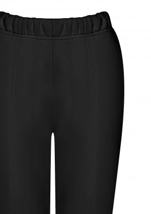 Mesh - Spodnie dresowe jogger z dzianiny soft Deep Black
