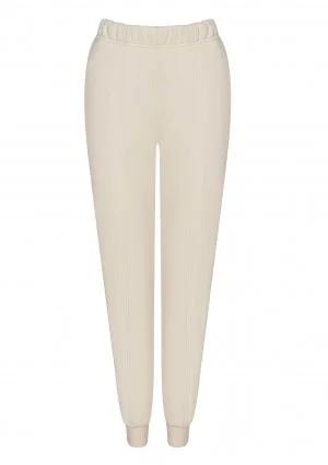 Mesh - Coconut white soft touch sweatpants