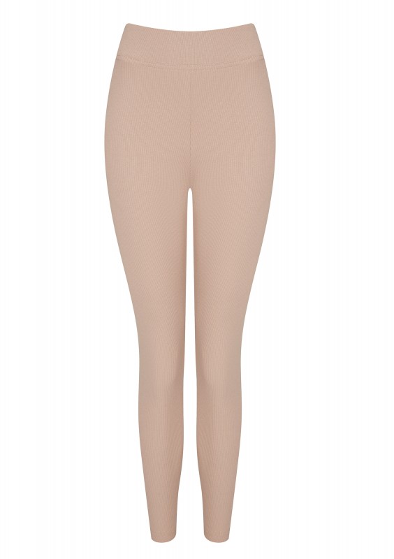 Hype - Beige knitted legging