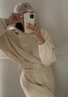 Icon - Bluza z kapturem i ściągaczem Vanilla