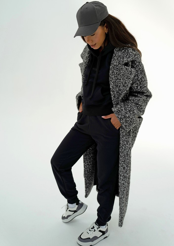 Blade - Melange boucle coat