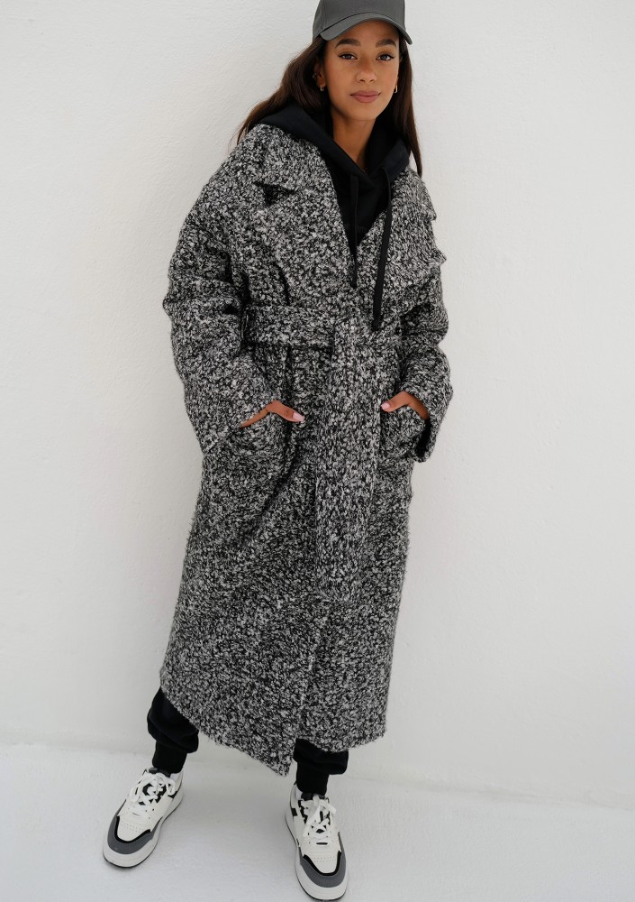 Blade - Melange boucle coat