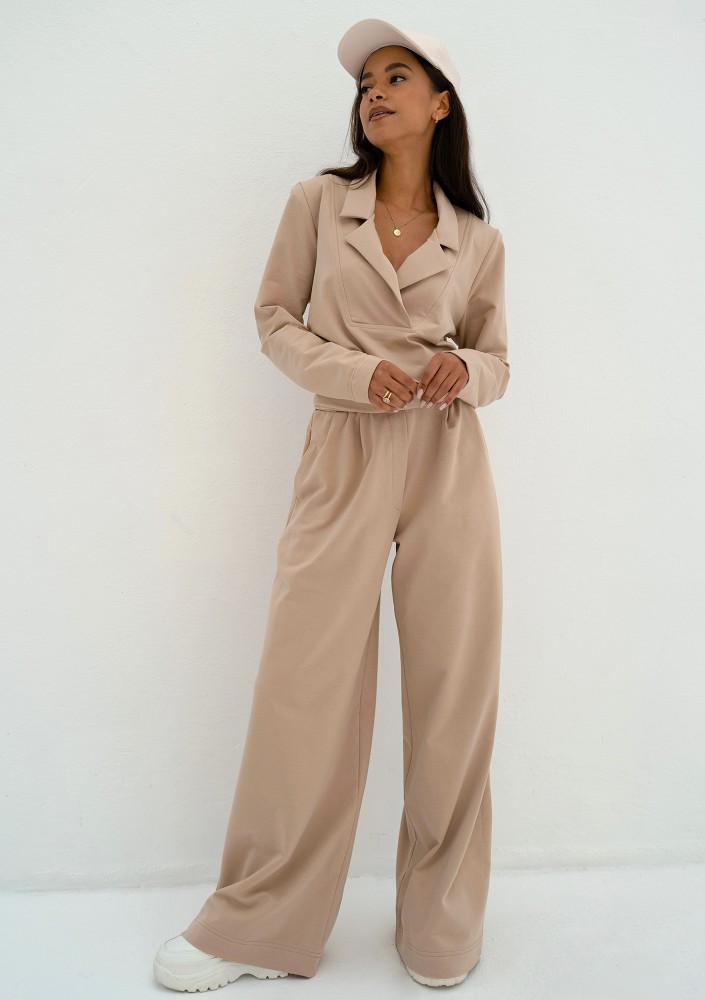 Onix - Beige wide sweatpants