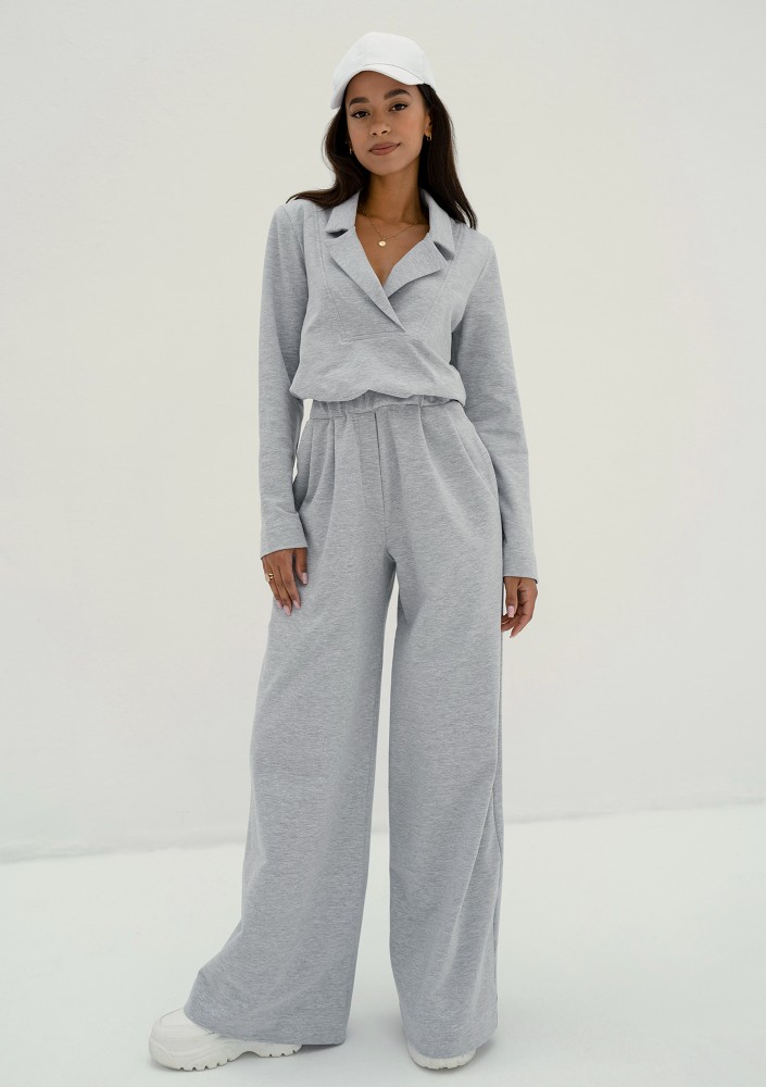 Onix - Bluza z kołnierzykiem Grey Melange