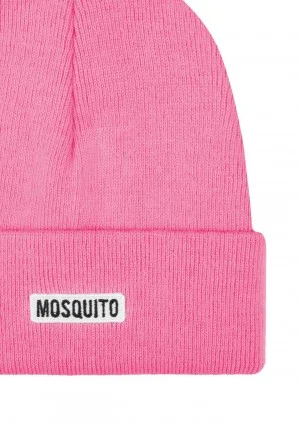 Buff - Pink knitted beanie