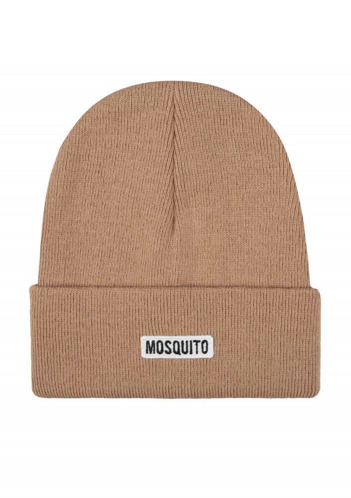 Dzianinowa czapka beanie Latte