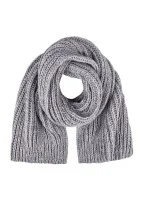 Naluu - Grey melange scarf