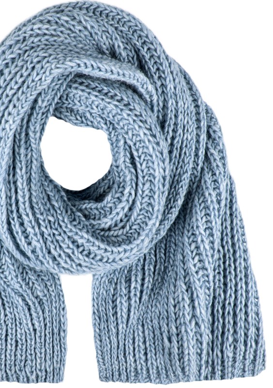 Naluu - Jeans blue scarf