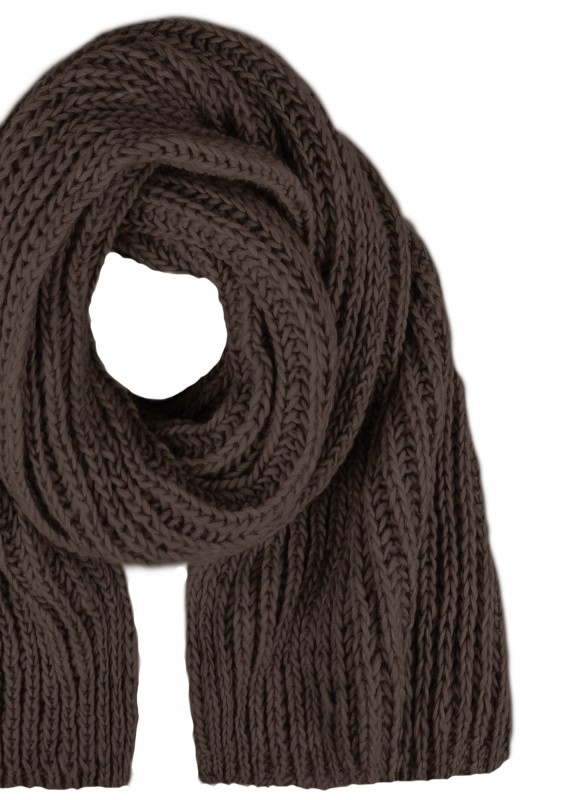 Brown scarf