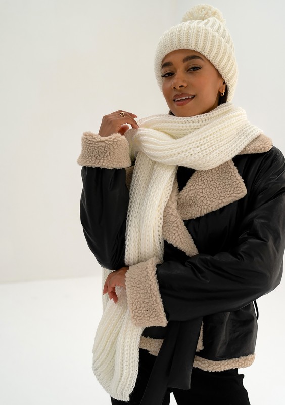 Naluu - Ecru scarf