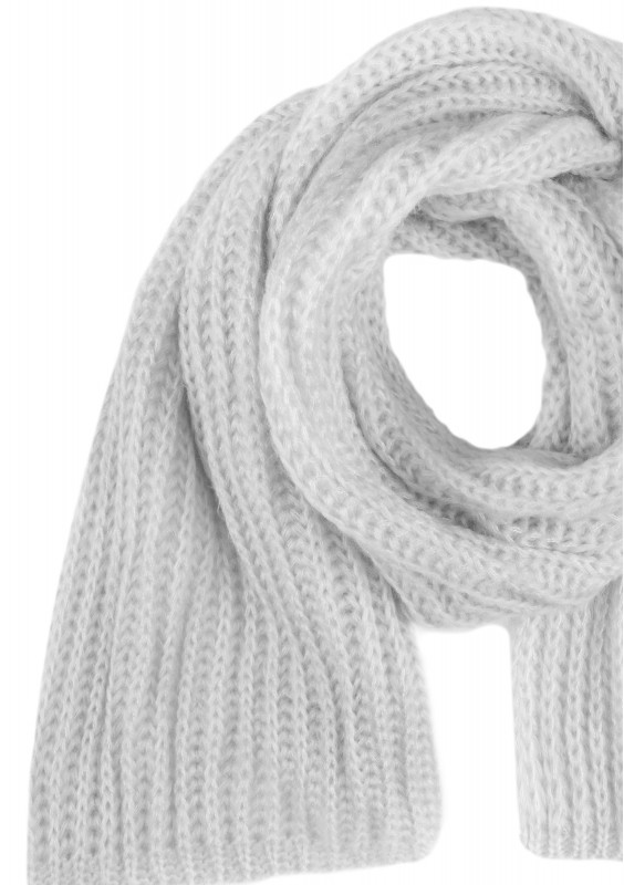 Naluu - Biały szalik damski