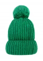 Green winter hat