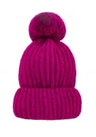 Naluu - Fuxia pink winter hat