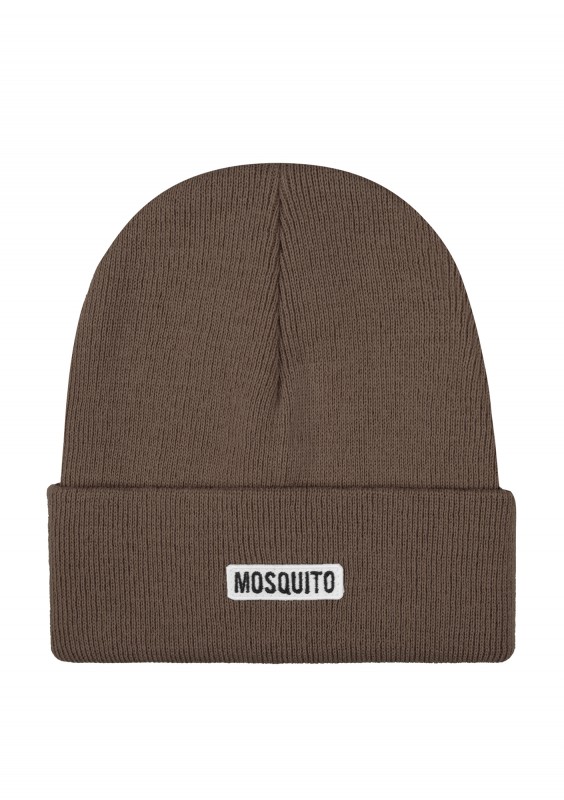Buff - Brown knitted beanie