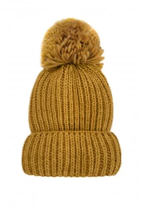 Naluu - Mustard yellow winter hat