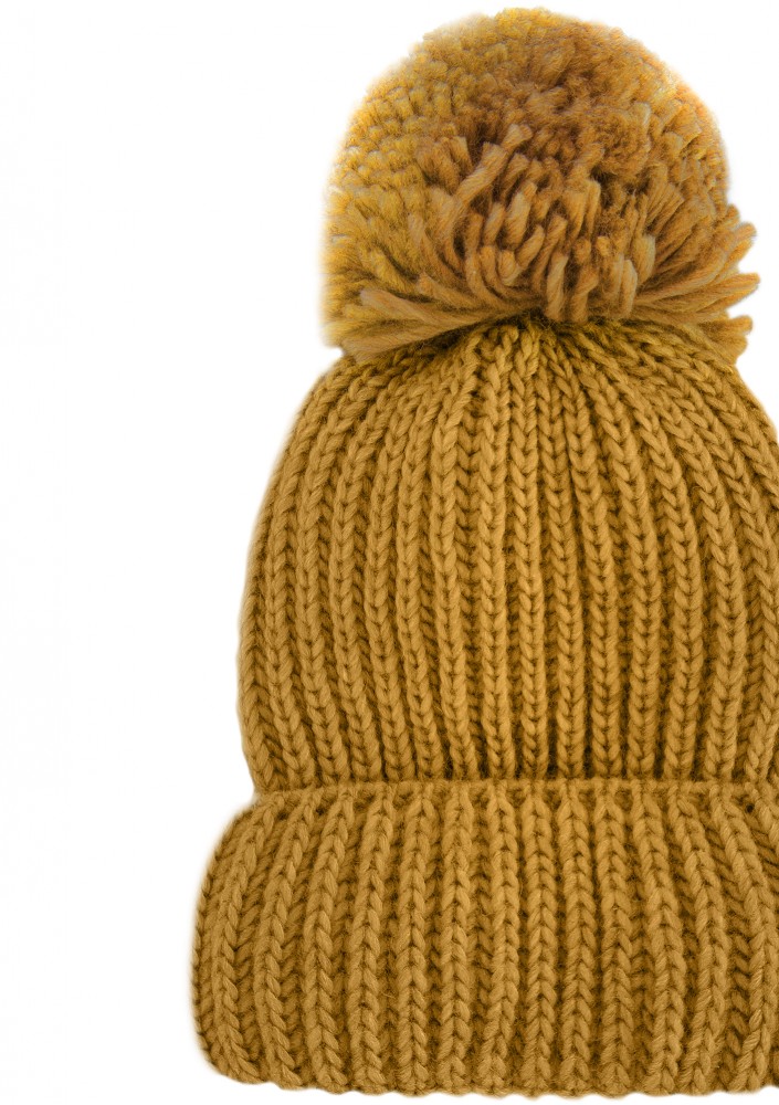 Naluu - Mustard yellow winter hat