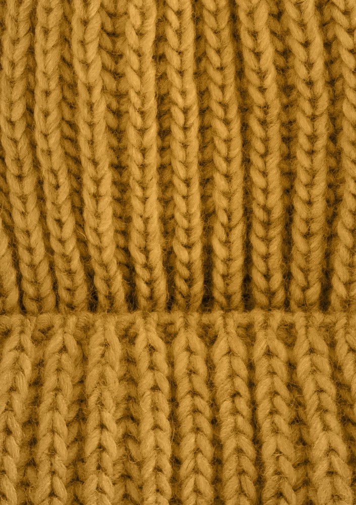 Naluu - Mustard yellow winter hat