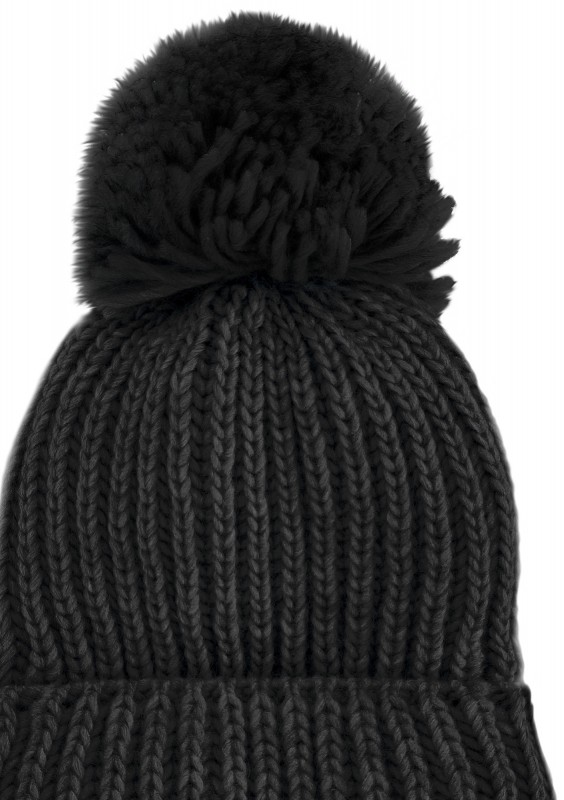 Naluu - Black winter hat