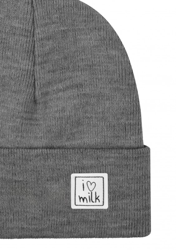 Winter graphite melange kids beanie
