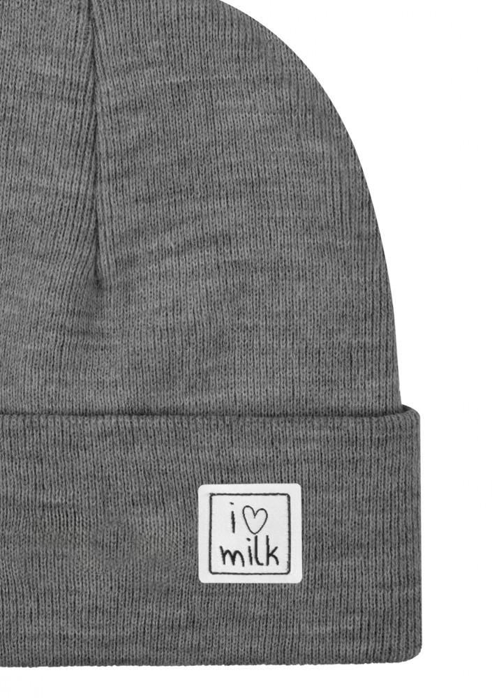 Winter graphite melange kids beanie