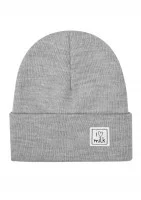 Winter grey melange kids beanie
