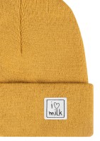 Dzianinowa czapka dziecięca Yellow