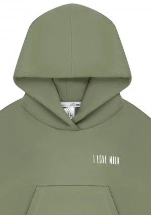 Pure - Olive kids hoodie
